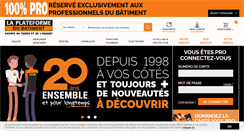 Desktop Screenshot of laplateforme.com